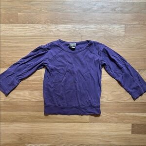 Purple Kate Quinn Thin Sweatshirt